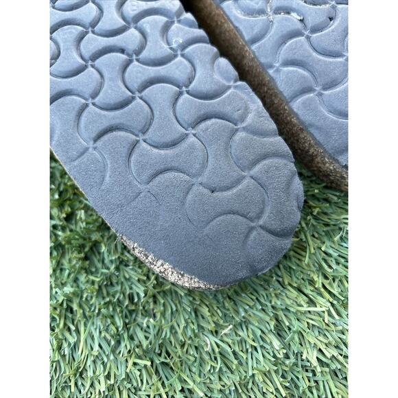 Birkenstock Unisex Madrid Black Patent Leather Slip On Sandals Size EU 41 L10 M8 - Picture 14 of 15